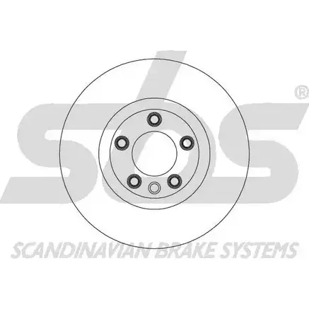 Тормозной диск SBS 8579XV 18152047152 2392752 2XFPV Y изображение 0