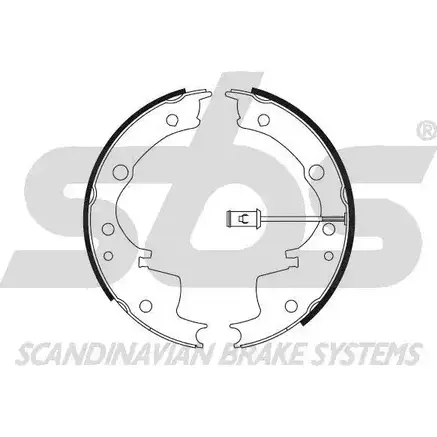 Тормозные колодки, комплект SBS 1 LNXL MXB508 18492723558 2397531 изображение 0