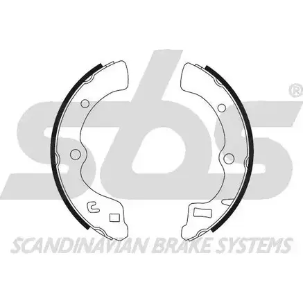 Тормозные колодки, комплект SBS 2397613 8UL C7AN 18492726387 F59EQ изображение 0