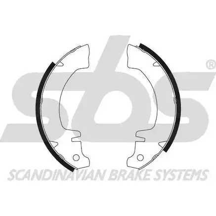 Тормозные колодки, комплект SBS 2397788 V8YH0 2ERY8 0 18492739237 изображение 0