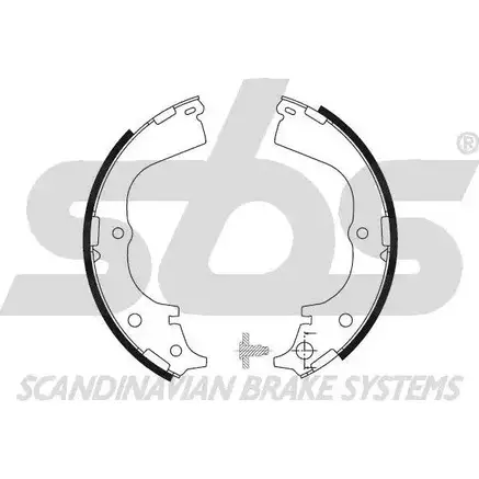 Тормозные колодки, комплект SBS C0X 4XL7 2397863 1V784 18492745557