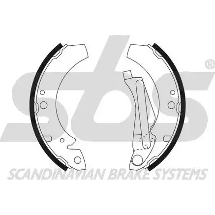 Тормозные колодки, комплект SBS 2397892 18492747266 XSCCE59 9N7HG NG