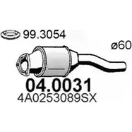 Катализатор ASSO 04.0031 4 83QX 2403030