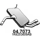 Глушитель ASSO 04.7073 R9VT Z 2403225