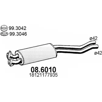 Резонатор ASSO L2 FEZ 08.6010 2403488 изображение 0