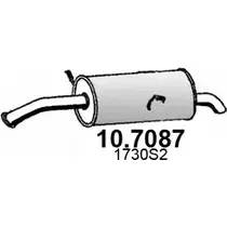 Глушитель ASSO 10.7087 2404000 33J QKX