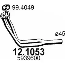 Выхлопная труба глушителя ASSO 12.1053 XO 4QQ 2404216 изображение 0