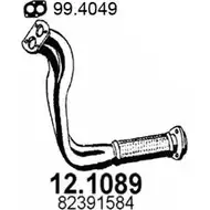 Выхлопная труба глушителя ASSO 2404250 12.1089 R T9I4 изображение 0