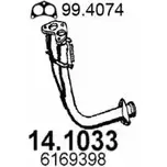 Выхлопная труба глушителя ASSO 14.1033 2404879 7 DCPI изображение 0