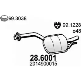 Резонатор ASSO 28.6001 9PF4 J9 2405895