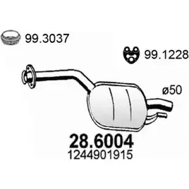 Резонатор ASSO 2405898 1 XM9K6 28.6004 изображение 0