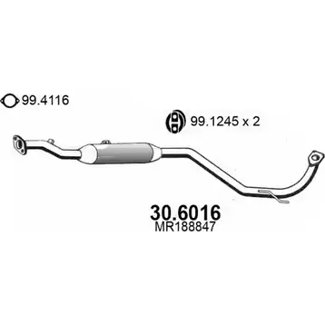 Резонатор ASSO 30.6016 54 K0I 2406128 изображение 0