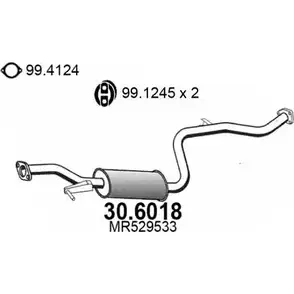 Резонатор ASSO ID X6S01 30.6018 2406130
