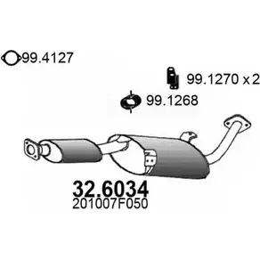 Резонатор ASSO 3I6I S 32.6034 2406278