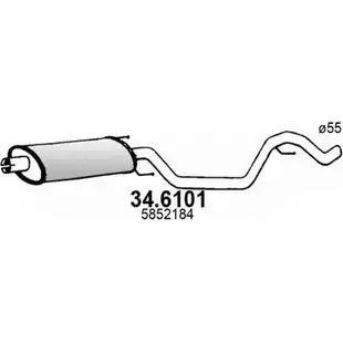 Резонатор ASSO 34.6101 OM6XQV 8 2406630