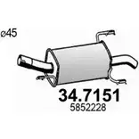 Глушитель ASSO 2406775 34.7151 69AB 5