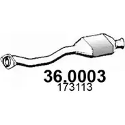 Катализатор ASSO 36.0003 XBT 7OA 2406787 изображение 0
