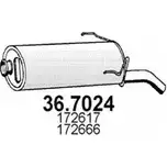 Глушитель ASSO FZ4Z7C 8 36.7024 2407028 изображение 0