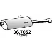 Глушитель ASSO 2407055 KFQVE WV 36.7052 изображение 0