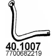 Выхлопная труба глушителя ASSO 2407168 KXXJ O8B 40.1007 изображение 0