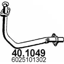 Выхлопная труба глушителя ASSO 40.1049 2407205 R1 LX7 изображение 0