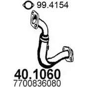 Выхлопная труба глушителя ASSO L583 9R 40.1060 2407215 изображение 0