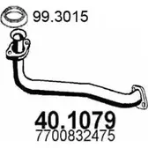 Выхлопная труба глушителя ASSO FTB F5 40.1079 2407230