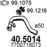 Выхлопная труба глушителя ASSO 2407287 K7L TTS 40.5014 изображение 0