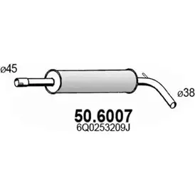 Резонатор ASSO 2407874 9NNSV X 50.6007 изображение 0