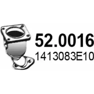 Катализатор ASSO 2409232 52.0016 E HMQ5 изображение 0