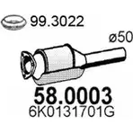 Катализатор ASSO 0 SYYN 58.0003 2410714