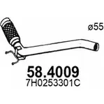 Выхлопная труба глушителя ASSO 58.4009 N N18R 2410862 изображение 0