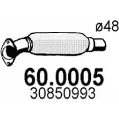 Катализатор ASSO 60.0005 OFG PO 2411813
