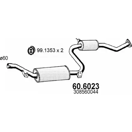 Резонатор ASSO 60.6023 3BC 24 2411884 изображение 0