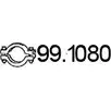 Хомут глушителя ASSO XLD7 Y46 2412192 99.1080