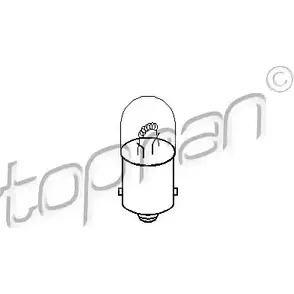 Лампа тормоза и задних габарит TOPRAN 104 488 BA15S R5W LGV7C 2434518 изображение 0