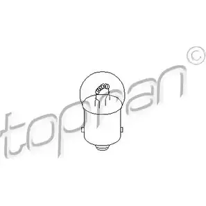 Лампочка, задняя противотуманная фара TOPRAN 2434519 104 489 X2RDH BA15S R10W изображение 0