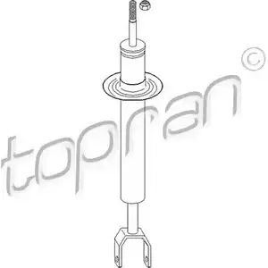 Амортизатор TOPRAN DOAV8H 2 109G 2435608 109 421 изображение 0