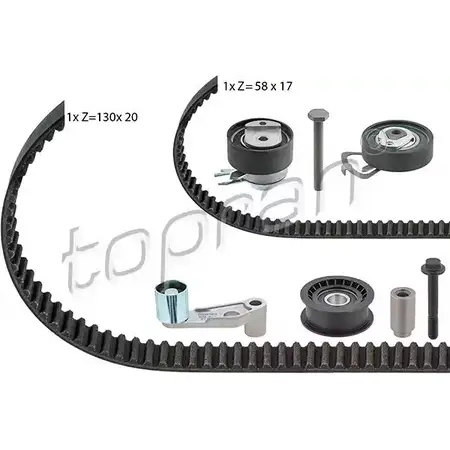 Комплект ремня ГРМ TOPRAN MGSXD 111 194 238CQ KU 2436740