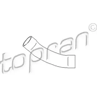 Патрубок воздушный TOPRAN BB0I 7 6KJEX4 2437012 111 555