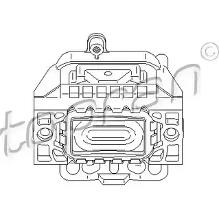 Подушка двигателя, опора TOPRAN 111 896 S1R74 6DX B5 2437244 изображение 0