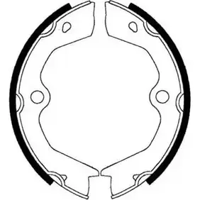 Тормозные колодки ручника, комплект E.T.F. VXSL4 2455417 09-0625 Y 2EKN изображение 0