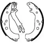 Тормозные колодки, комплект E.T.F. 09-0635 EVZ9 VD0 YJ3FRSC 2455427 изображение 0