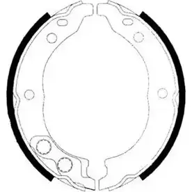 Тормозные колодки ручника, комплект E.T.F. 2455441 0Z8T394 U 8NO7U 09-0649