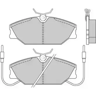 Тормозные колодки, дисковые, комплект E.T.F. 2 0919 12-0277 20920 2455834 изображение 0