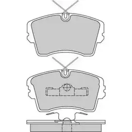 Тормозные колодки, дисковые, комплект E.T.F. 20976 2455840 12-0283 209 03 изображение 0