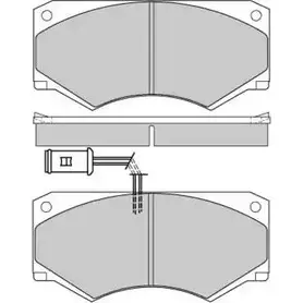 Тормозные колодки, дисковые, комплект E.T.F. 290 40 2455899 12-0341 ESVR6JG изображение 0
