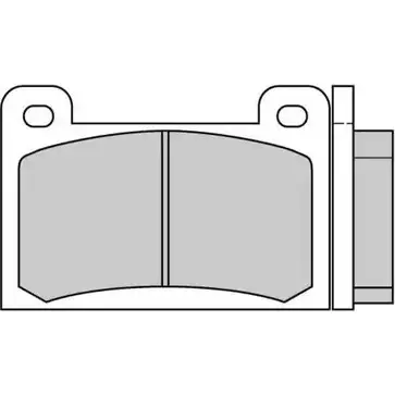 Тормозные колодки, дисковые, комплект E.T.F. 2455912 21 390 12-0354 JD44E1G изображение 0