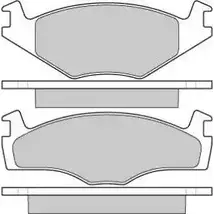 Тормозные колодки, дисковые, комплект E.T.F. 2456198 2 0887 20888 12-0645 изображение 0