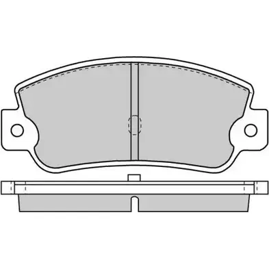 Тормозные колодки, дисковые, комплект E.T.F. 2084 1 2456267 12-0714 W4PSKX изображение 0